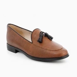 French Sole Madison Loafer - Brown Waterproof - NWOB